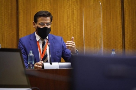 Intervención del alcalde de Granada, Luis Salvador, en el Parlamento andaluz (AYUNTAMIENTO DE GRANADA) Intervención del alcalde de Granada, Luis Salvador, en el Parlamento andaluz (AYUNTAMIENTO DE GRANADA)
