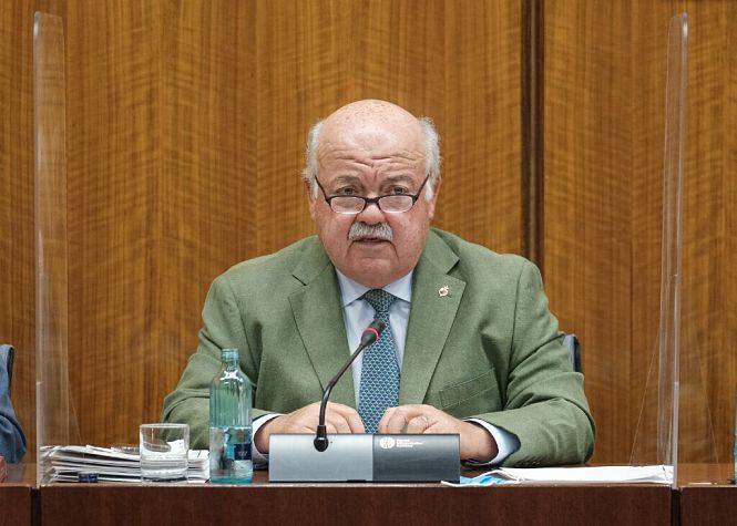 El Consejero de Salud, Jesús Aguirre (JUNTA DE ANDALUCIA)