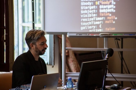 Imagen de la defensa de la tesis doctoral de Javier Cantón en la UGR (UGR)