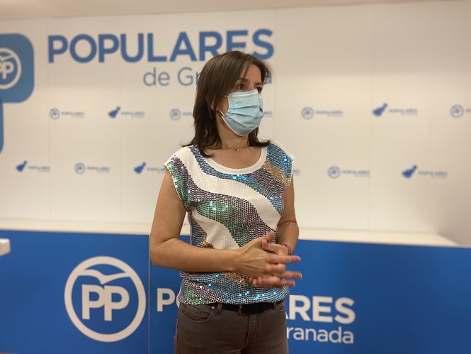 La parlamentaria andaluza del PP, Ana Vanessa García (PP)