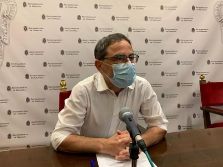 Miguel Ángel Fernández Madrid, concejal del PSOE en el Ayuntamiento de Granada (PSOE)