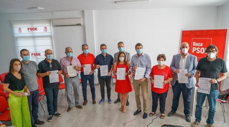 Alcaldes con las alegaciones (PSOE)