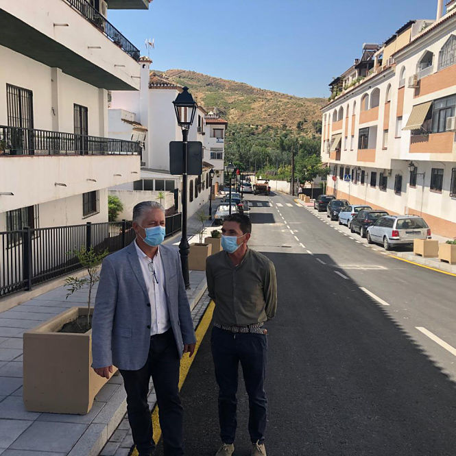 Visita del Diputado de Obras Públicas a Cenes de la Vega (DIPUTACIÓN)
