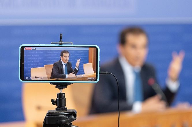 José Antonio Nieto, este miércoles (PP-A) 