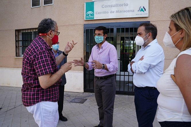 Visita al Centro de Salud del Cerrillo de Maracena (PSOE)