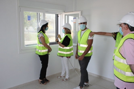 Inamculada López Calahorro ha visitado el Centro de Jun donde se impartirán cursos de formación (SUBDELEGACIÓN)