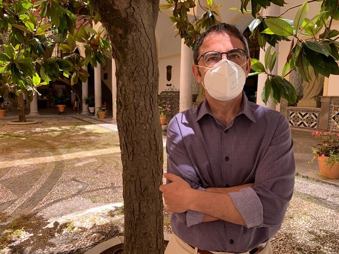 El concejal del PSOE en el Ayuntamiento de Granada, Miguel Ángel Fernández Madrid (PSOE)