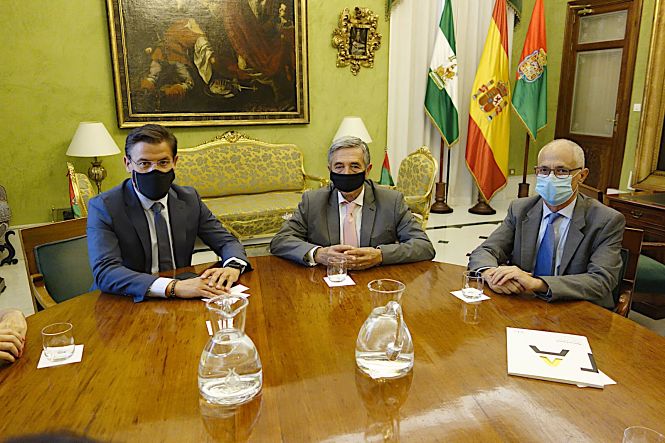 Imagen de la reunión (AYUNTAMIENTO GRANADA) 