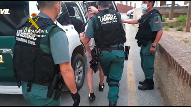 Detención practicada en el marco de la operación ABS en Granada (GUARDIA CIVIL) 