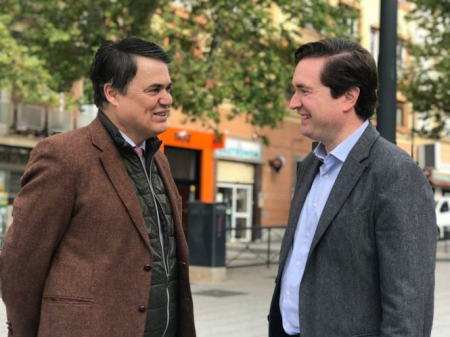 Los diputados nacionales del PP, Carlos Rojas y Pablo Hispán (PP) Los diputados nacionales del PP, Carlos Rojas y Pablo Hispán (PP)