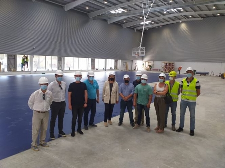 Visita a las obras del Pabellón de Motril (AYTO. MOTRIL) Visita a las obras del Pabellón de Motril (AYTO. MOTRIL)