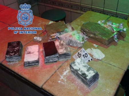 Imagen del material incautado (POLICÍA NACIONAL) Imagen del material incautado (POLICÍA NACIONAL)