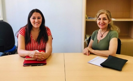 Alejandra Durán y Juliette Wagesteen (PODEMOS)