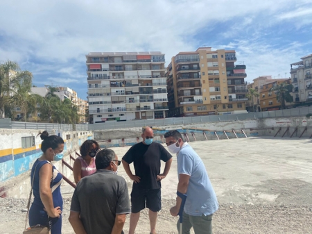 Visita al solar del Mercado Municipal (AYTO. ALMUÑECAR) 