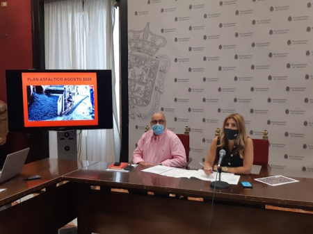 Presentación del plan de asfaltado del Ayuntamiento de Granada (AYUNTAMIENTO GRANADA) 