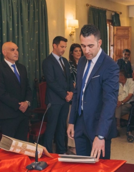 Juan Pedro Urquiza, portavoz de Cs en el Ayuntamiento de Pinos Puente (CIUDADANOS) 