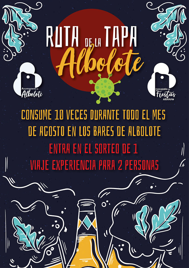 Cartel de la ruta de la tapa (AYTO. ALBOLOTE)