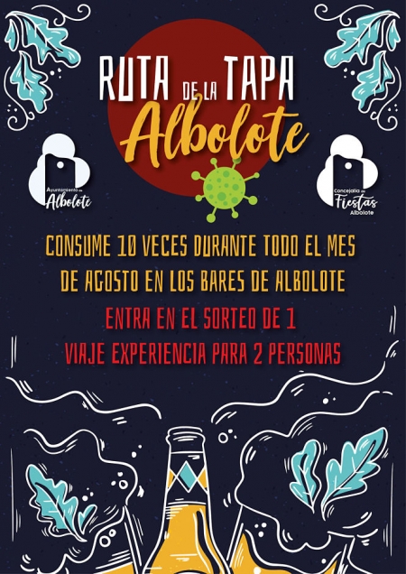 Cartel de la ruta de la tapa (AYTO. ALBOLOTE)