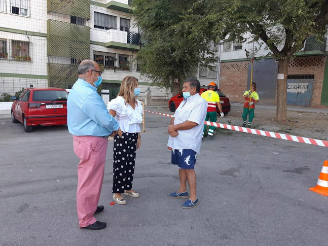 Eva Martín ha visitado la Zona Norte (AYUNTAMIENTO DE GRANADA) 