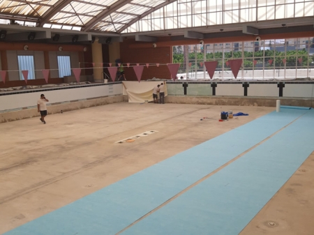 Obras en la piscina cubierta (AYTO. ALMUÑECAR) 