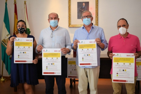 Imagen de la presentación de la campaña (AYTO. ALBOLOTE) 