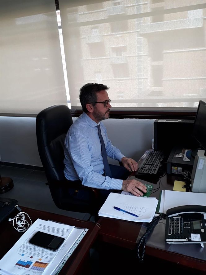 El delegadao de Turismo, Regeneración, Justicia y Administración Local, Gustavo Rodríguez (JUNTA DE ANDALUCÍA) 