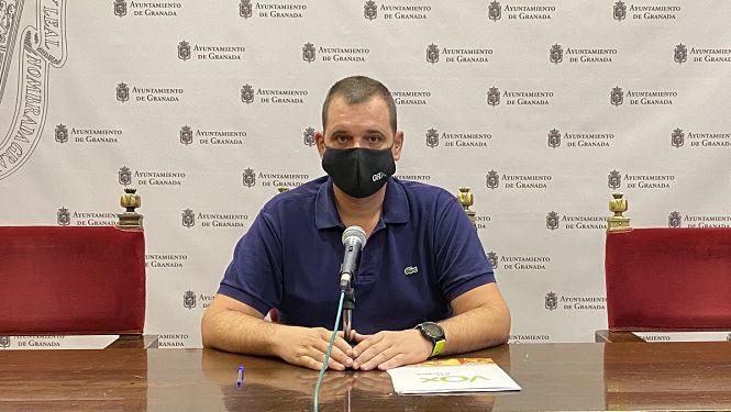 Onofre Miralles, portavoz de VOX en el Ayuntamiento de Granada (VOX)