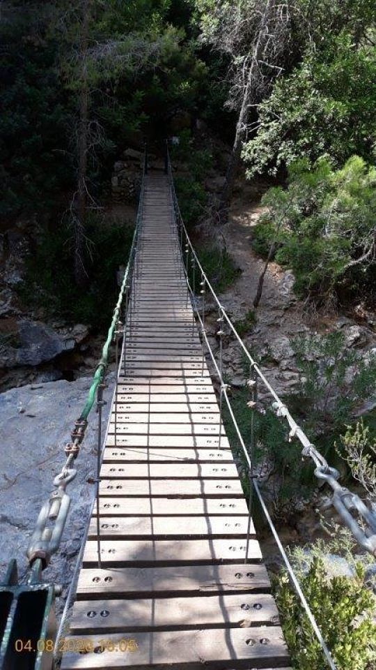 Pasarela de Río Verde reparada (JUNTA)