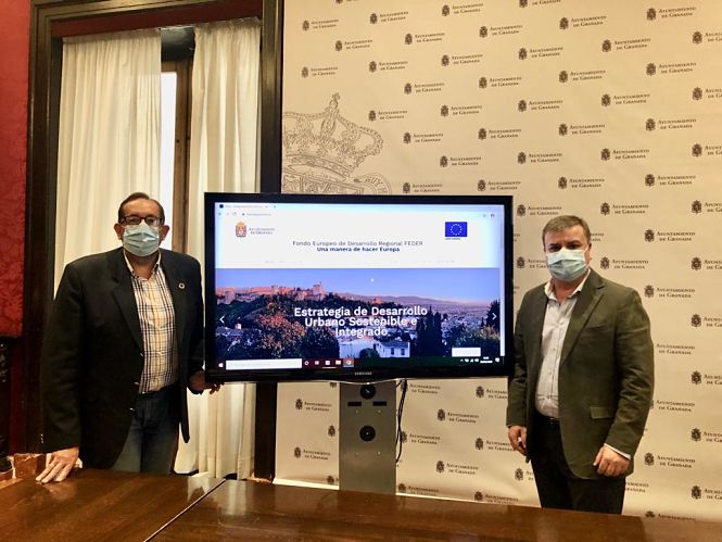 Imagen de la presentación de los proyectos (AYTO. GRANADA) 