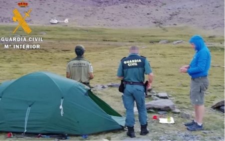 Refuerzo de las tareas para evitar acampadas en Sierra Nevada (GUARDIA CIVIL) Refuerzo de las tareas para evitar acampadas en Sierra Nevada (GUARDIA CIVIL)