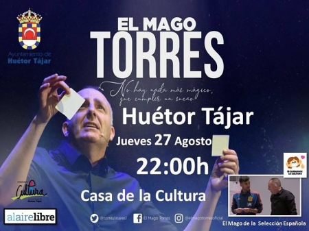 Cartel del Mago Torres (AYTO HUÉTOR TAJAR)