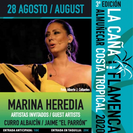 Marina Heredia actuará en Almuñécar (AYTO. ALMUÑÉCAR)