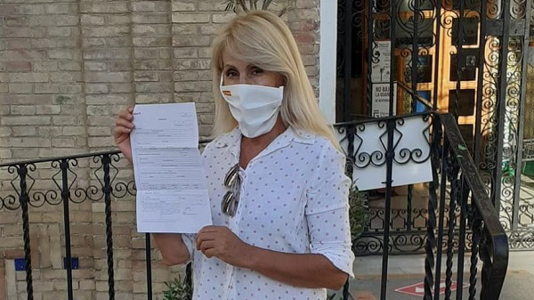 Silvia Enríquez, portavoz de VOX en el Ayuntamiento de Santa Fe (VOX) 