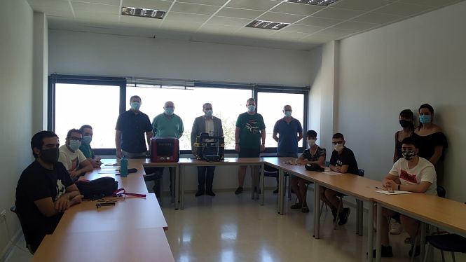 Imagen de los participantes en el curso (AYTO. MONACHIL) 