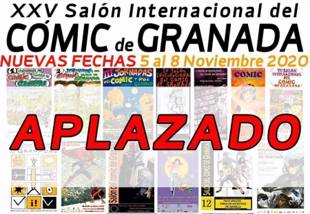 Cartel de aplazamiento del Salón del Cómic por coronavirus (SALÓN DEL CÓMIC)