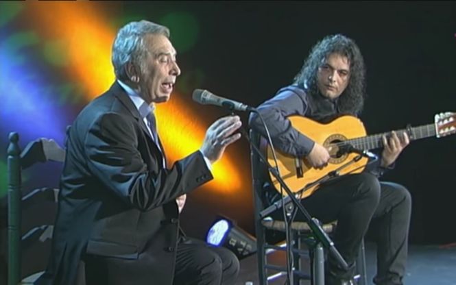 El Nene de Santa Fe, en una de sus actuaciones (AYTO. OGIJARES)