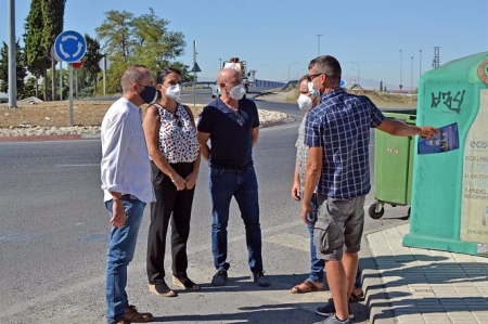 El diputado de Unidas Podemos Pedro Honrubia visita Peligros (AYUNTAMIENTO PELIGROS) 