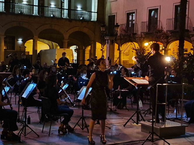 Imagen del concierto (AYTO. GUADIX)