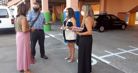 Visita a un centroe scolar de Huétor Vega (AYTO. HUÉTOR VEGA)