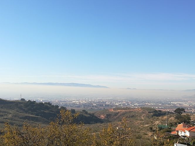 Contaminación sobre Granada (DIPUTACIÓN) 