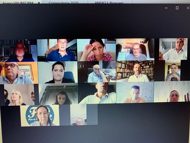 Junta directiva telemática del GDR de Guadix (GDR) 