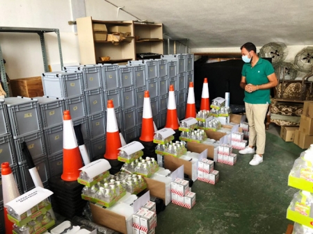 Material entregado por el Ayuntamiento de Almuñécar (AYTO. ALMUÑECAR) Material entregado por el Ayuntamiento de Almuñécar (AYTO. ALMUÑECAR)