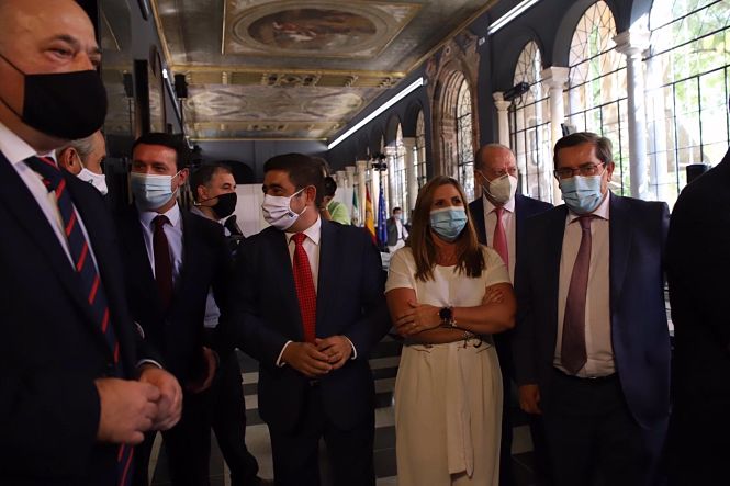 Reunión de la Junta con los presidentes de las diputaciones provinciales andaluzas  (DIPUTACIÓN DE GRANADA)