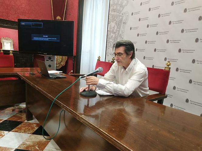 El concejal de Podemos-IU en el Ayuntamiento de Granada, Antonio Cambril (PODEMOS -IU)