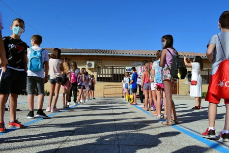 Inicio del curso en un Colegio de Albolote (AYTO. ALBOLOTE)