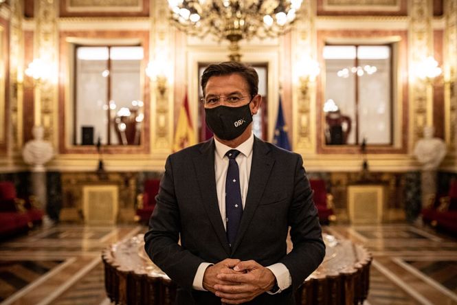 Luis Salvador en el Congreso de los Diputados (AYTO. GRANADA) 