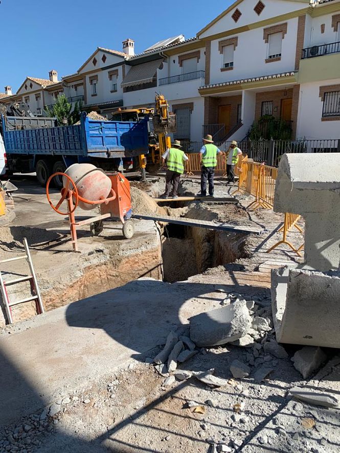 Obras en la Urbanización La Joya (AYTO. PULIANAS)