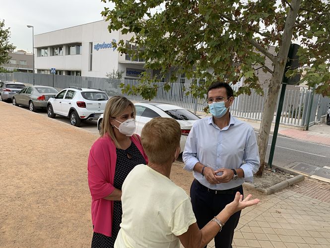 Miembros del PSOE han visitado Agredace (PSOE)