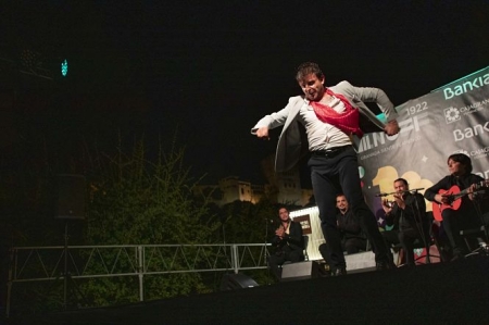 Imagen de la actuación de Mario Maya (MILNOFF FESTIVAL)