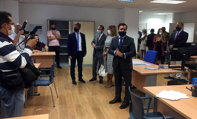 El Viceconsejero de Justicia ha visitado los nuevos organos judiciales (JUNTA)